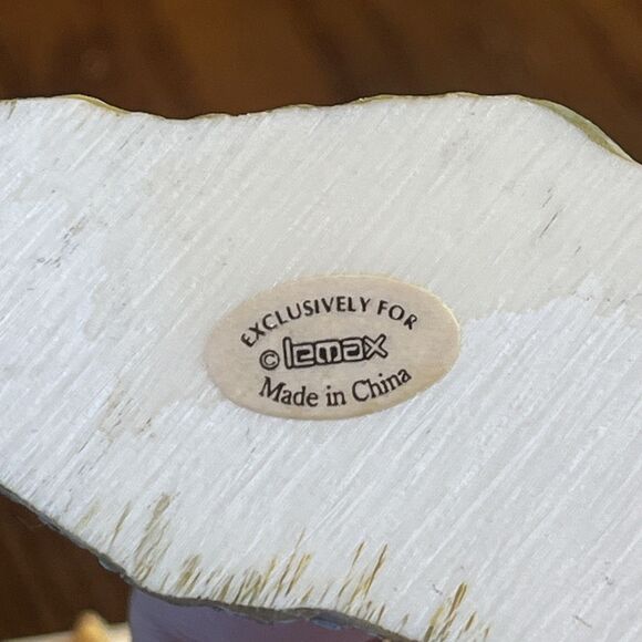 Lemax WOODLAND ANIMALS Carole Town Figurines Christmas Village 12516 0003117 VTG - Picture 4 of 4